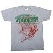 The Walking Dead Welcome To Woodbury Gray Heather T-Shirt
